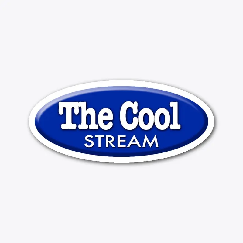 The Cool Stream Sticker